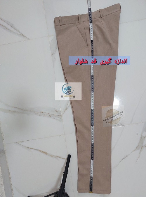 شلوار پارچه ای مردانه ذغالی ایرانی بهاری و تابستانه