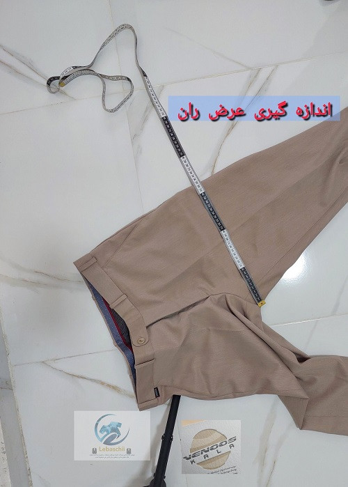 شلوار پارچه ای مردانه ذغالی ایرانی بهاری و تابستانه